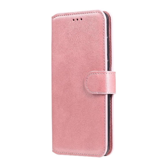 Wallet Phone Case for Xiaomi 11 Lite with Card Holder and Stand Function Pink