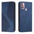 thumbnail image 1 of Wallet Pouch Designed for Motorola Moto G Power 2022 PU Leather Case, With RFID Blocking Flip Folio Stand Credit Card Phone Cover,Blue, 1 of 3