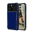 thumbnail image 1 of Wallet Rugged Case for iPhone 16 Pro Max, iPhone 16 Pro Max Cover, Card Holder Slot Military Grade Shock Absorption Drop Proof Case for Apple iPhone 16 Pro Max, Blue, 1 of 10