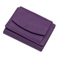 thumbnail image 1 of VBXOAE Wallet Small Wallet Women's Ultra Thin Top Layer Cowhide Purple, 1 of 1