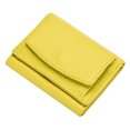 thumbnail image 1 of VBXOAE Wallet Small Wallet Women's Ultra Thin Top Layer Cowhide Yellow, 1 of 2