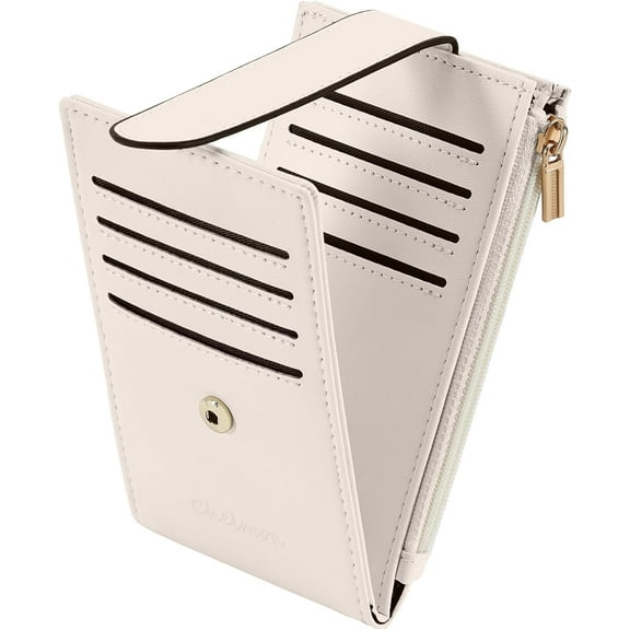 Wallet Women Rfid Blocking Small Compact Bifold Luxury Leather Pocket Wallet Ladies Mini Purse with ID Window