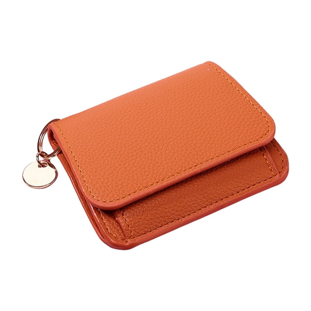 Wallet Women Small Slim Bifold Credit Card Holder Leather Ladies Pocket ...