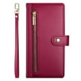 thumbnail image 1 of Wallet case for iphone11 Pro Max with RFID shielding, ultra-thin leather wallet, credit card holder, with card slots and ID window., 1 of 6