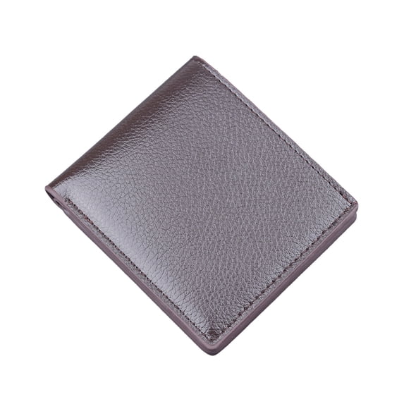 Wallet for Men Bifold Leather Texture Wallet Multi-Color Slim Lightweight Casual Daily Use