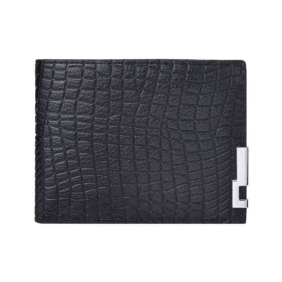 Wallet for Men, RFID Blocking Metal Bifold Men's Wallet, Extra Capacity with Multiple Card Slots, Ultra-thin and Simple