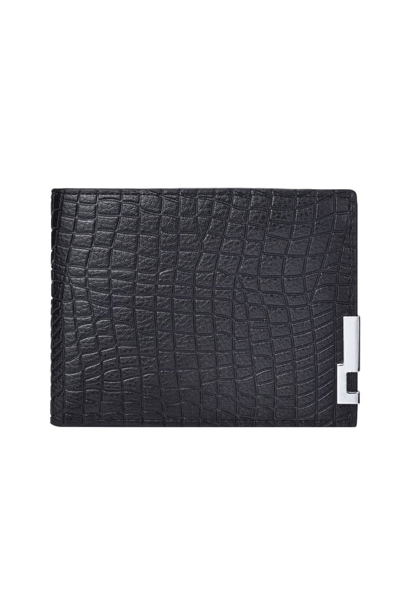 Wallet for Men, RFID Blocking Metal Bifold Men's Wallet, Extra Capacity with Multiple Card Slots, Ultra-thin and Simple