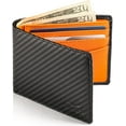 thumbnail image 1 of Wallet for Men's - Vintage Leather Slim Bifold RFID Blocking Packed in Stylish Gift Box, 1 of 9