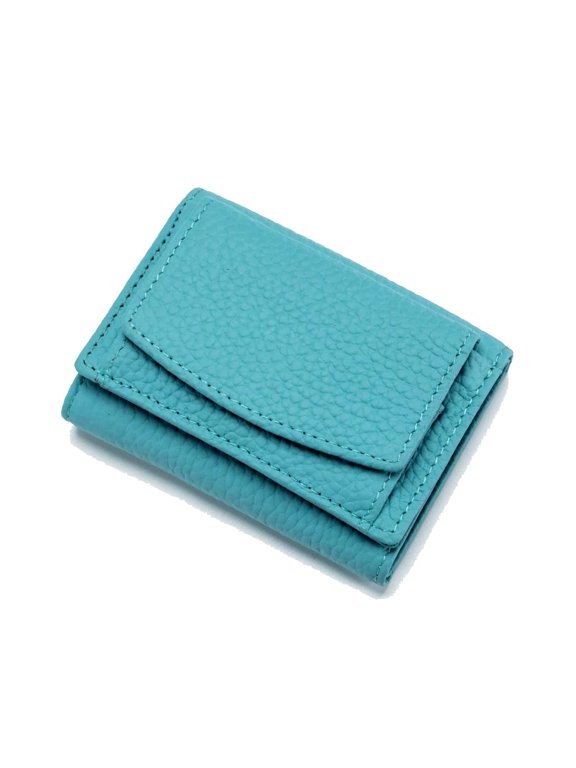 Wallet for Women Genuine Leather RFID Blocking Small Coin Purse Card Holder.