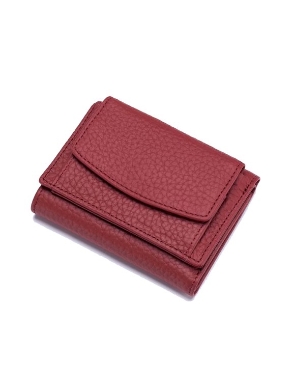 Wallet for Women Genuine Leather RFID Blocking Small Coin Purse Card Holder.