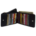 thumbnail image 1 of Wallet for Women RFID Blocking Genuine Leather Multi Card Organizer with Zipper Pocket, 1 of 17