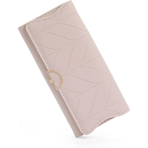 Wallet for Women Trifold Womens' RFID Blocking Wallet Card Holder Purse Clutch with Zipper Coin Pocket