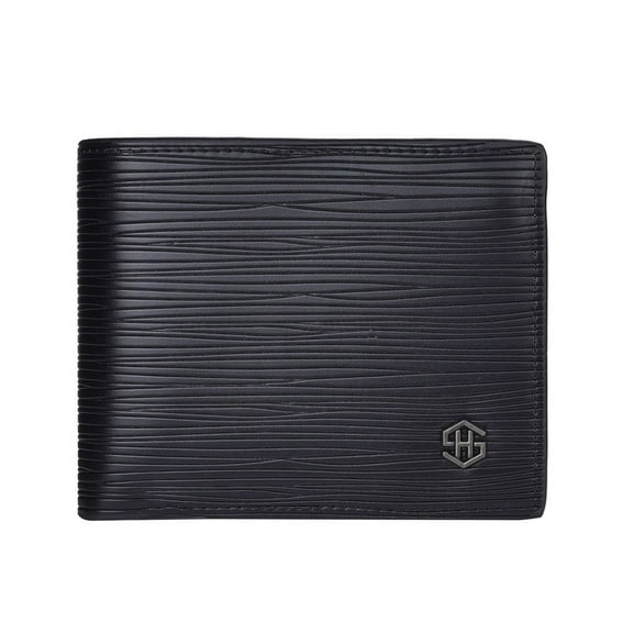Wallet for men, RFID Blocking Leather Bifold Wallet, Large Capacity, Multiple Card Slots and ID Window, Slim and Simple
