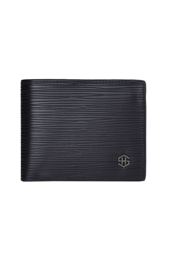 Wallet for men, RFID Blocking Leather Bifold Wallet, Large Capacity, Multiple Card Slots and ID Window, Slim and Simple