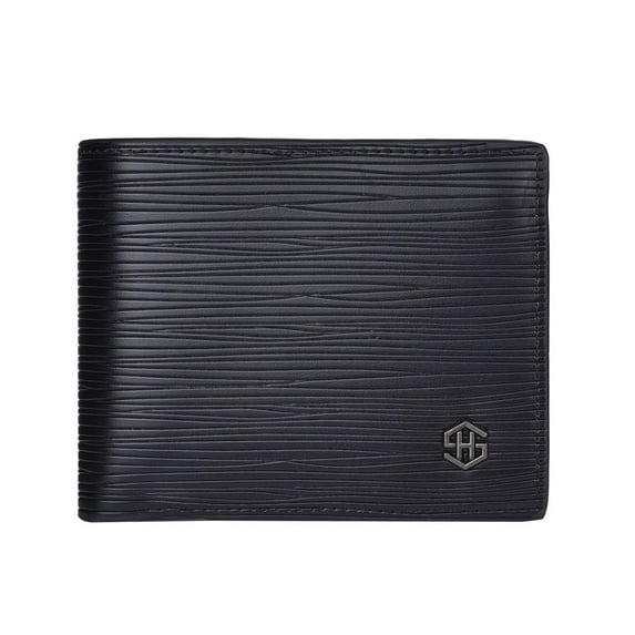 Wallet for men, RFID Blocking Leather Bifold Wallet, Large Capacity, Multiple Card Slots and ID Window, Slim and Simple