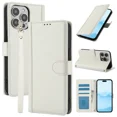 thumbnail image 1 of Wallet phone protective case with card slot, suitable for Samsung S8 PU leather flip cover bracket protective case with hanging rope, 1 of 5