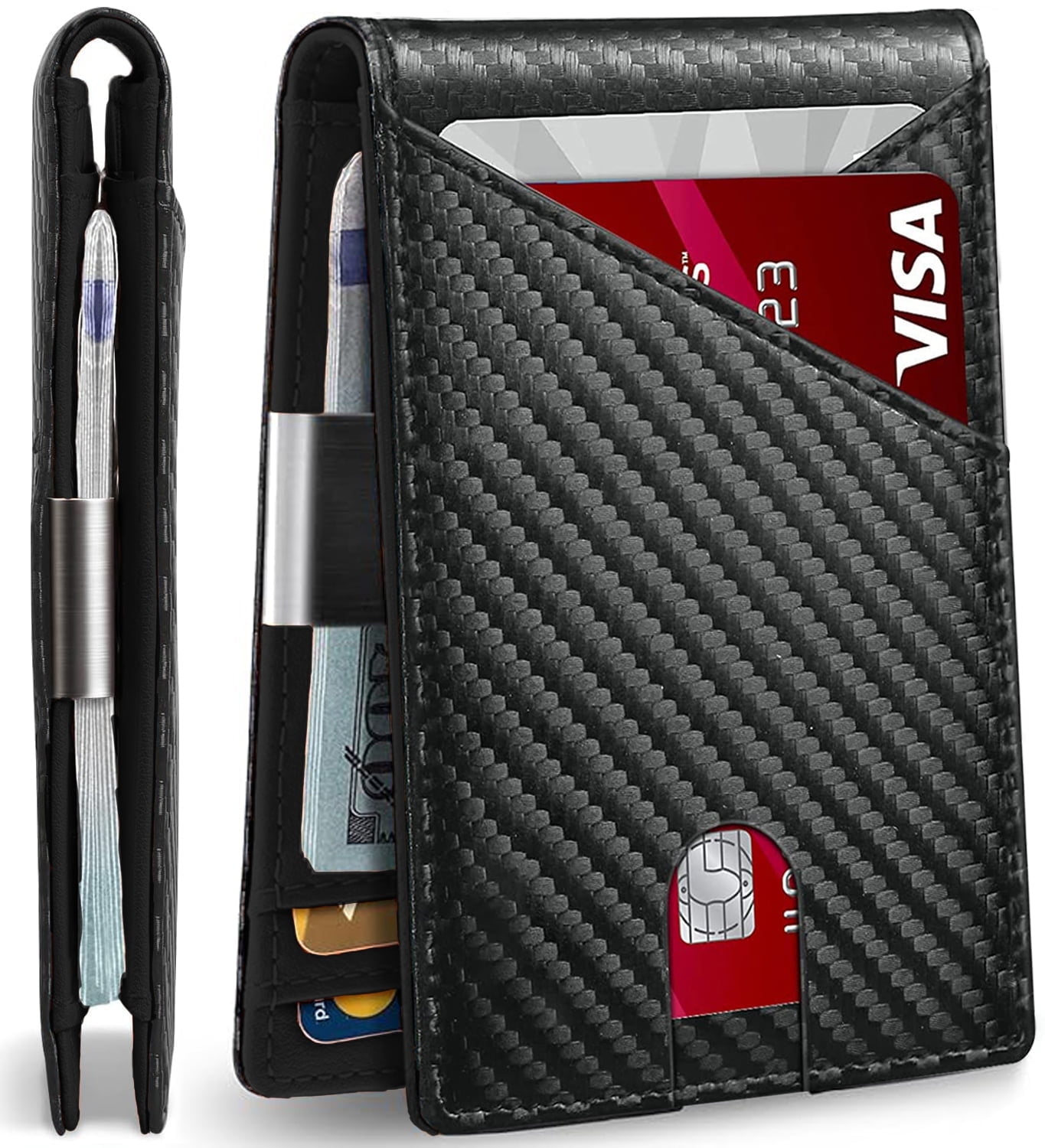 Fuyit Slim RFID Blocking Bifold Wallet with Money Singapore Ubuy