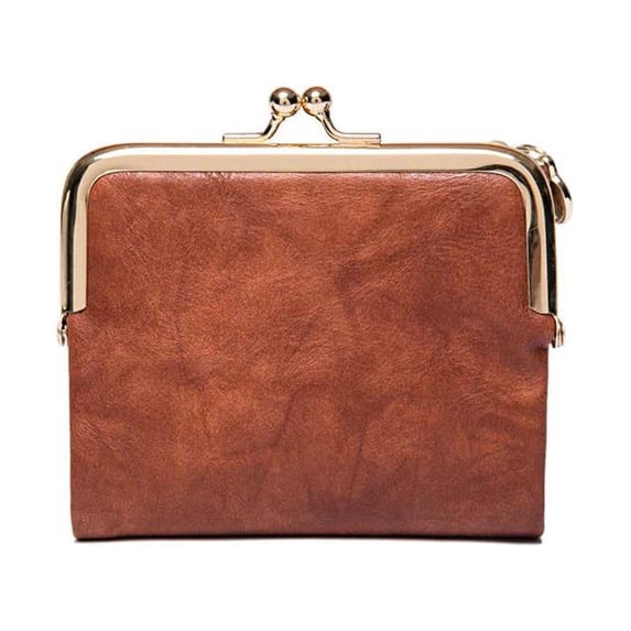 Wallets Mini Fashion Ladies Clip Wallet Retro Multi Functional Folding Money Clip Card Bag for Women