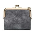thumbnail image 1 of Wallets Mini Fashion Women's Clip Style Wallet Retro Multi Functional Folding Wallet Card Bag, 1 of 1