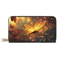 thumbnail image 1 of Wallets for Men With Money Clip, Autumn glowing dragonfly Mens Wallet With Credit Card Holder Gifts for Men, 1 of 7