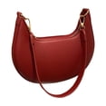thumbnail image 1 of Wallets for Women - PU Leather Shoulder Bag with Adjustable Strap, 21.5 x 17.5 x 6 cm, for Work and Travel, 1 of 6