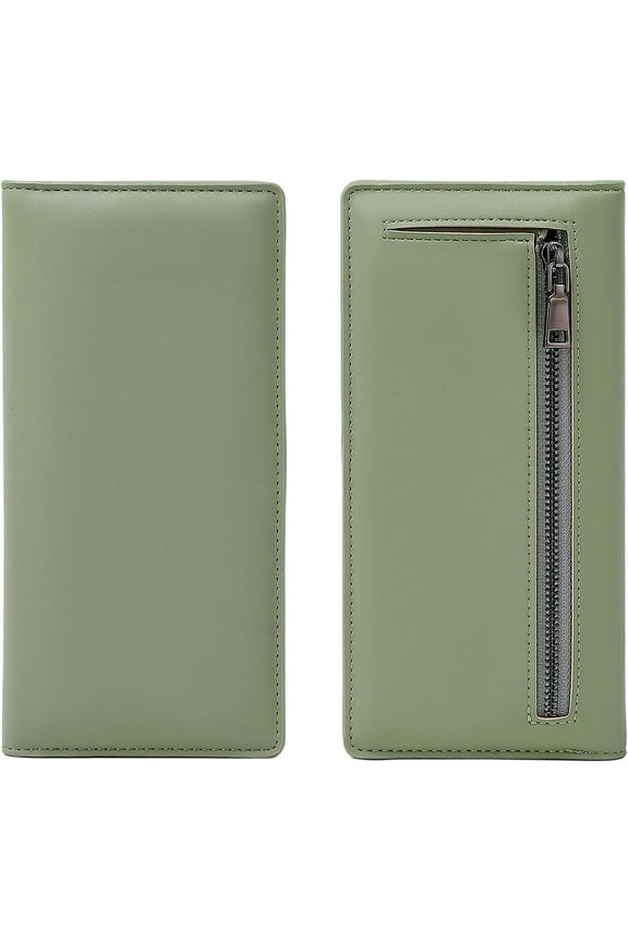 Wallets for Women Slim Thin Soft Leather RFID Blocking Credit Card Holder Bifold Long Ladies Wallet Clutch