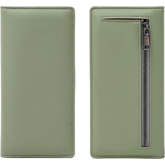 Wallets for Women Slim Thin Soft PU Leather RFID Blocking Credit Card Holder Bifold Long Ladies Wallet Clutch