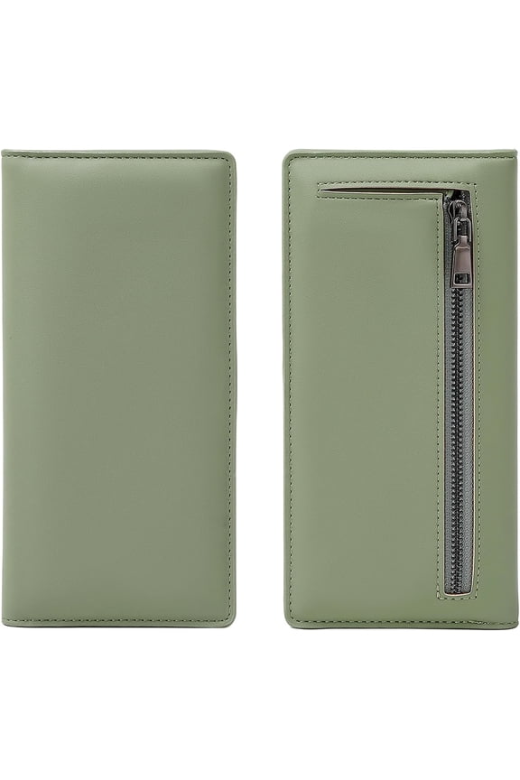 Wallets for Women Slim Thin Soft PU Leather RFID Blocking Credit Card Holder Bifold Long Ladies Wallet Clutch