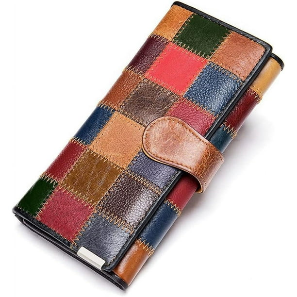 Multi colored wallets sales