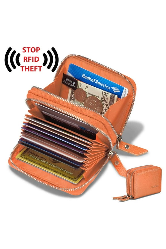 Wallets for women, rfid blocking women's wallet,credit card holder, genuine leather purse,card wallet