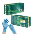 thumbnail image 1 of Walletz4U Emerald Prime Nitrile Gloves - 1000 Pcs - Large, 1 of 6