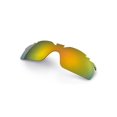 thumbnail image 1 of Walleva 24K Gold Mirror Coated Polarized Vented Replacement Lenses for Oakley RadarLock XL Sunglasses, 1 of 5