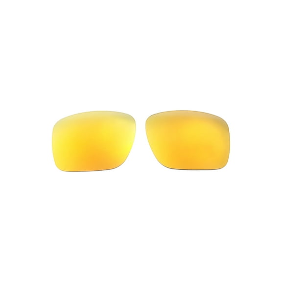 Walleva 24K Gold Polarized Replacement Lenses for Oakley Holbrook XL Sunglasses