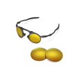 thumbnail image 1 of Walleva 24K Gold Polarized Replacement Lenses for Oakley Madman Sunglasses, 1 of 7