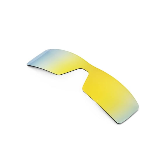 Walleva 24K Gold Polarized Replacement Lenses for Oakley Oil Rig Sunglasses