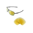 thumbnail image 1 of Walleva 24K Gold Polarized Replacement Lenses for Oakley Plaintiff Squared Sunglasses, 1 of 7
