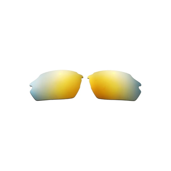 Walleva 24K Gold Polarized Replacement Lenses for Smith Parallel Max Sunglasses