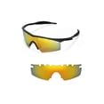 thumbnail image 1 of Walleva 24K Gold Polarized Vented Replacement Lenses For Oakley M Frame Strike Sunglasses, 1 of 8