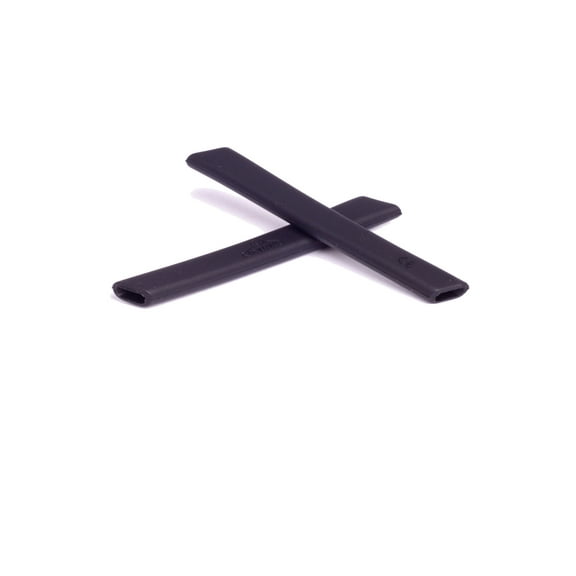 Walleva Black Earsocks for Oakley Jawbone/Split Jacket/Straight Jacket Sunglasses