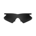 thumbnail image 1 of Walleva Black Mr. Shield Polarized Replacement Lenses For Oakley M Frame Heater Sunglasses, 1 of 5