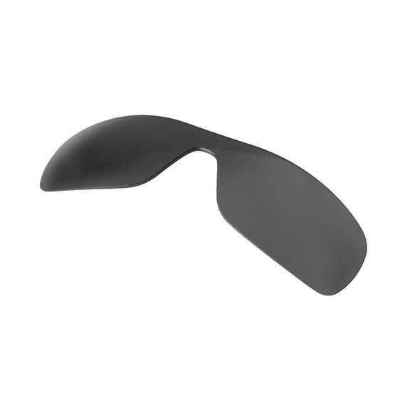 Walleva Black Mr.Shield Polarized Replacement Lenses for Oakley Antix Sunglasses