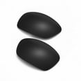 thumbnail image 1 of Walleva Black Mr. Shield Polarized Replacement Lenses for Oakley Hijinx Sunglasses, 1 of 7