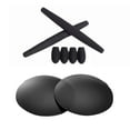 thumbnail image 1 of Walleva Black Polarized Replacement Lenses And Black Rubber Kit(Earsocks+Temple Socks) for Okaley Mars Sunglasses, 1 of 4