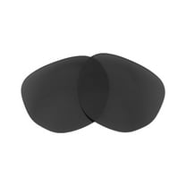 Walleva Black Polarized Replacement Lenses For Ray-Ban RB3548N 51mm Sunglasses