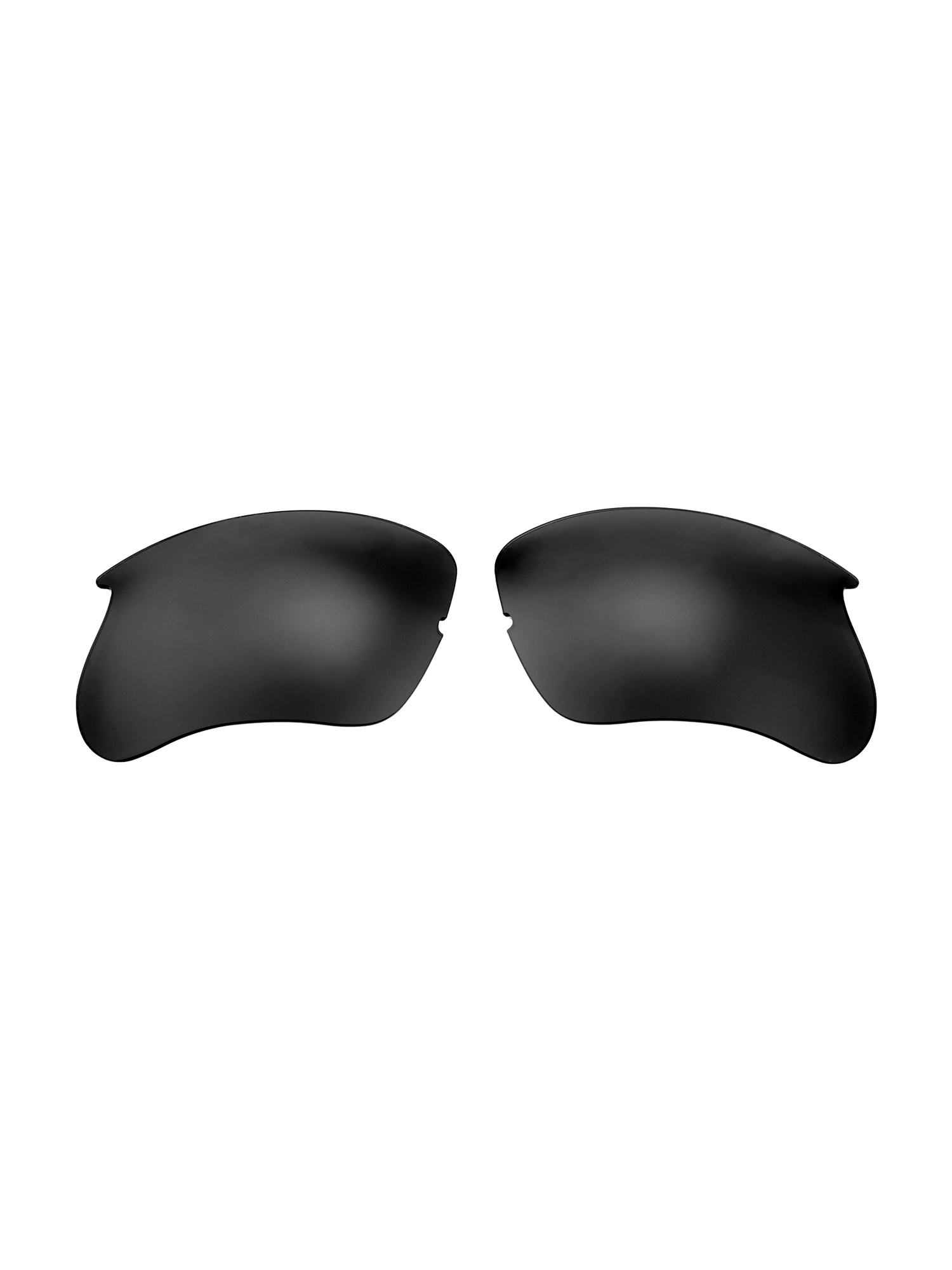 Walleva Black Polarized Replacement Lenses for Bolle Parole Sunglasses