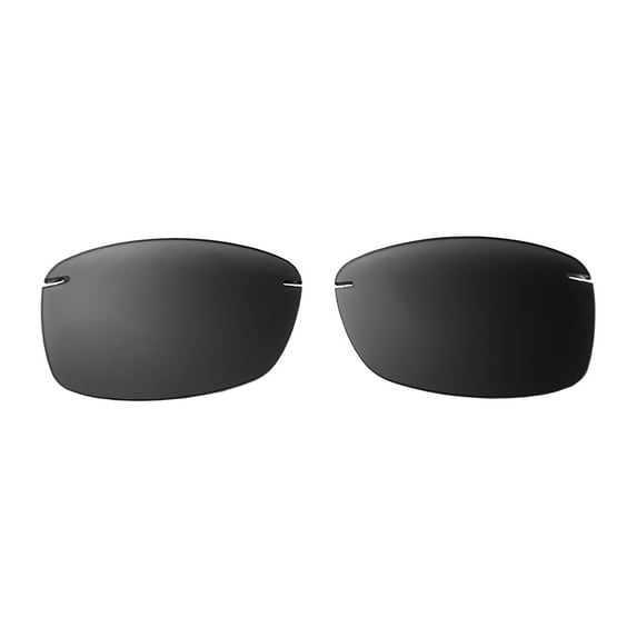 Walleva Black Polarized Replacement Lenses for Maui Jim Akau Sunglasses