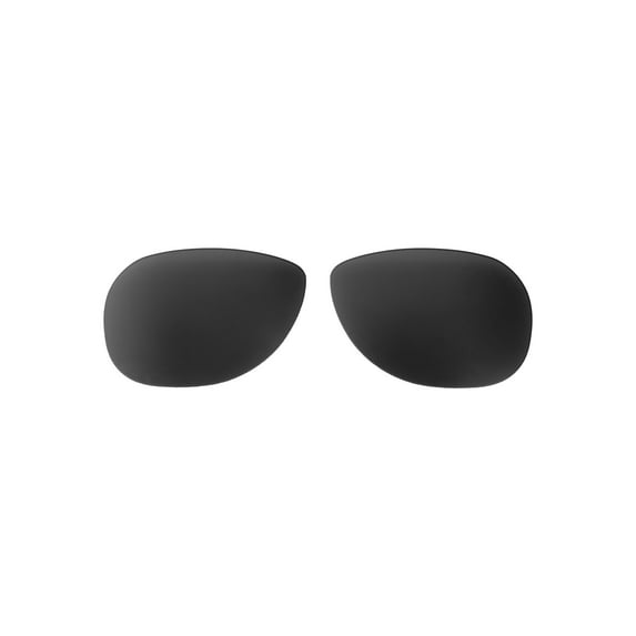 Walleva Black Polarized Replacement Lenses for Maui Jim Guardrails Sunglasses