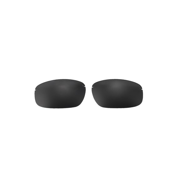 Walleva Black Polarized Replacement Lenses for Maui Jim Ho'okipa Sunglasses