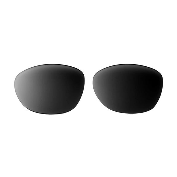 Walleva Black Polarized Replacement Lenses for Maui Jim Honi Sunglasses