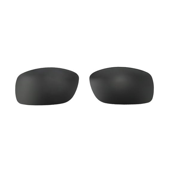 Walleva Black Polarized Replacement Lenses for Maui Jim World Cup Sunglasses